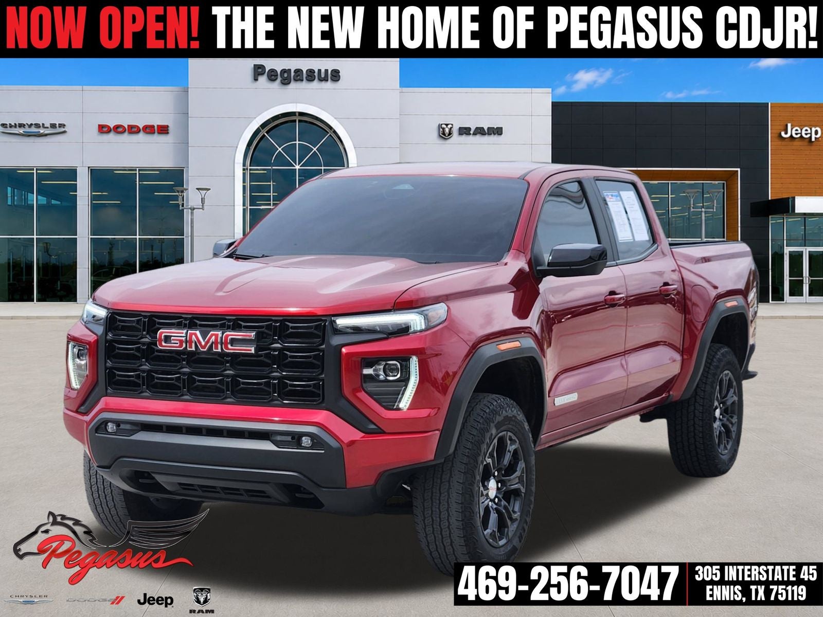 2023 GMC Canyon — side profile view