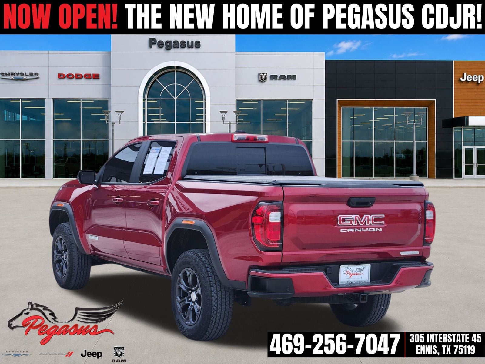 2023 GMC Canyon — interior view