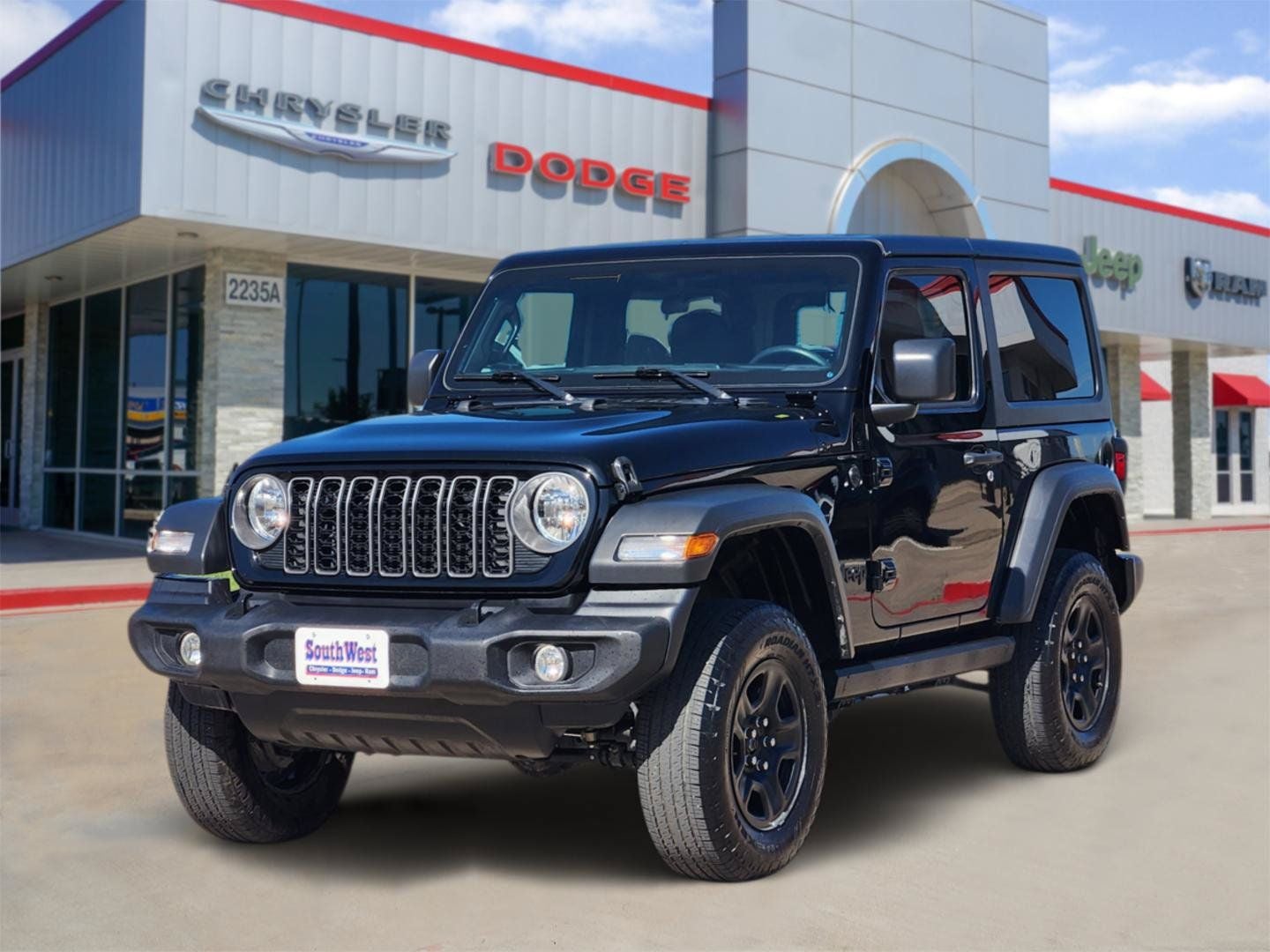 2025 Jeep Wrangler — side profile view