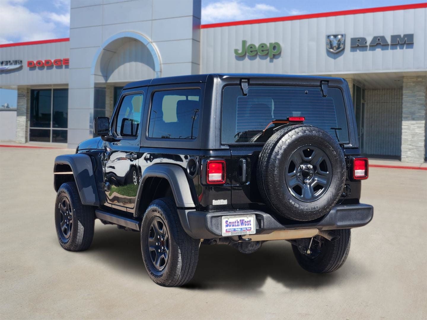 2025 Jeep Wrangler — interior view
