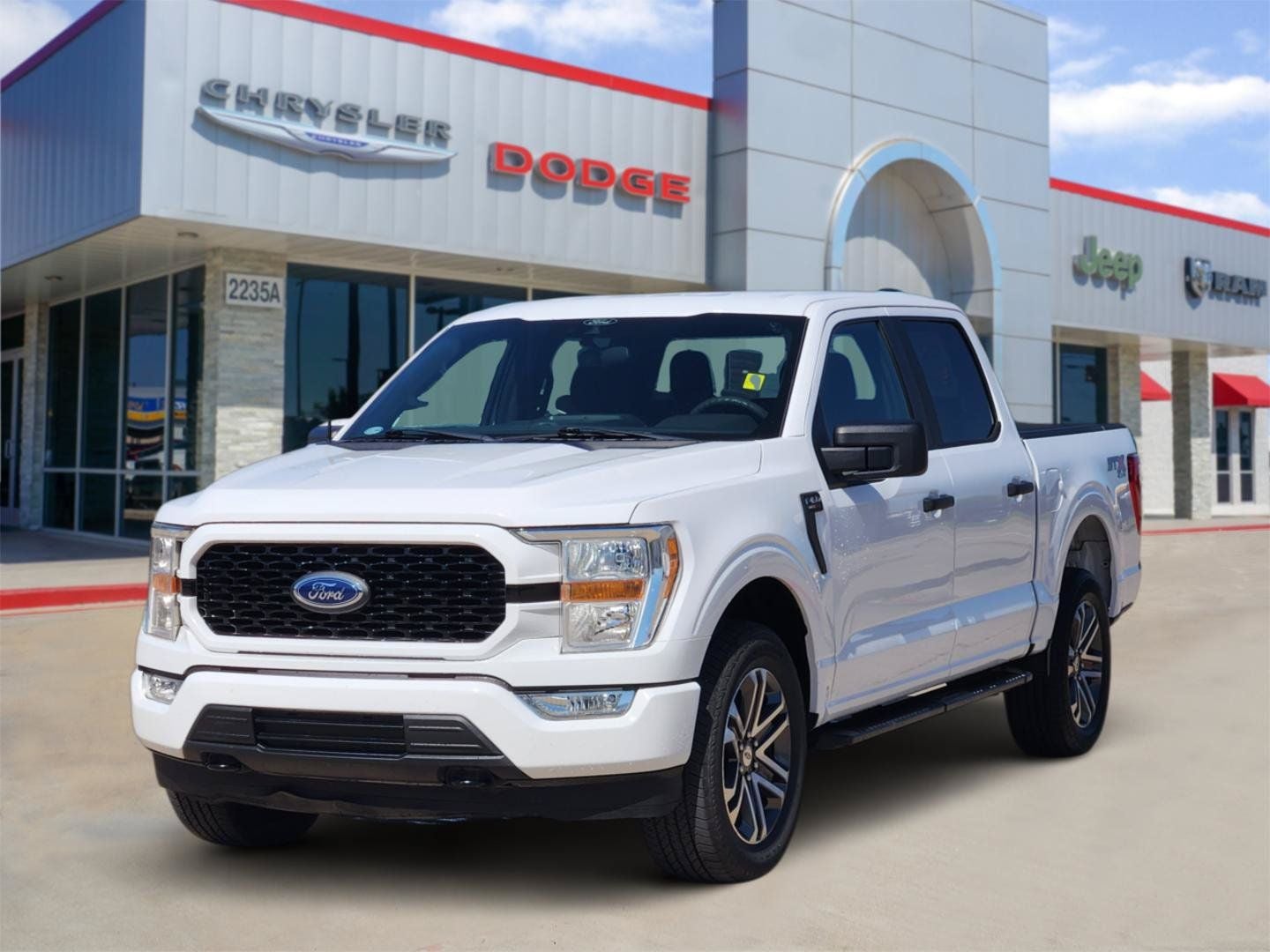 2021 Ford F-150 — side profile view