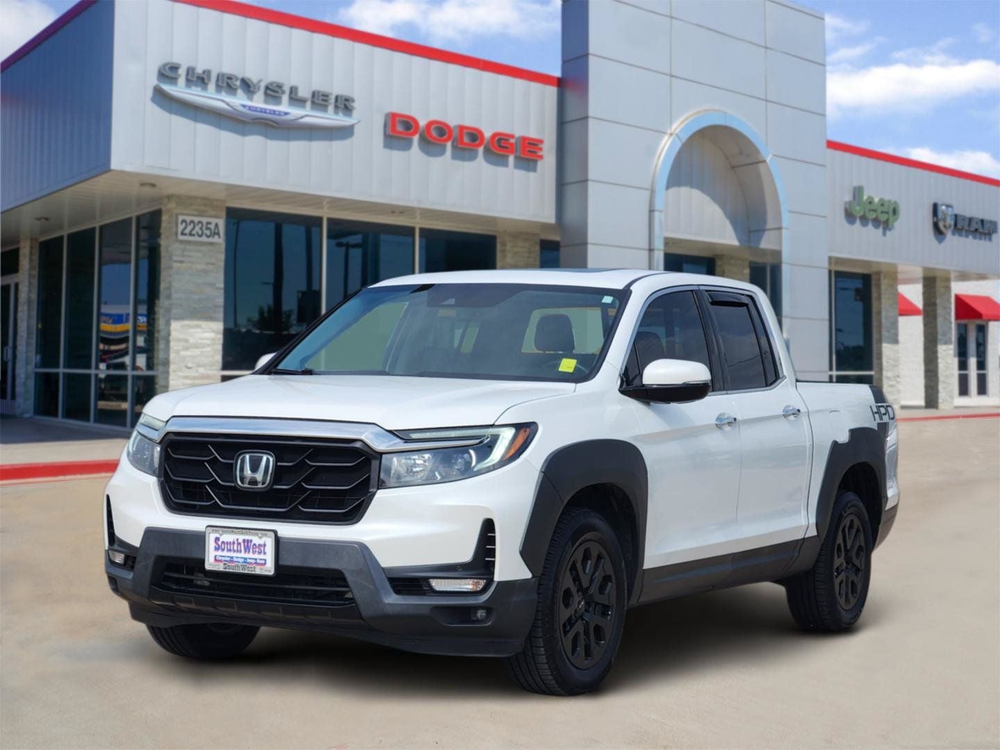 2022 Honda Ridgeline — side profile view