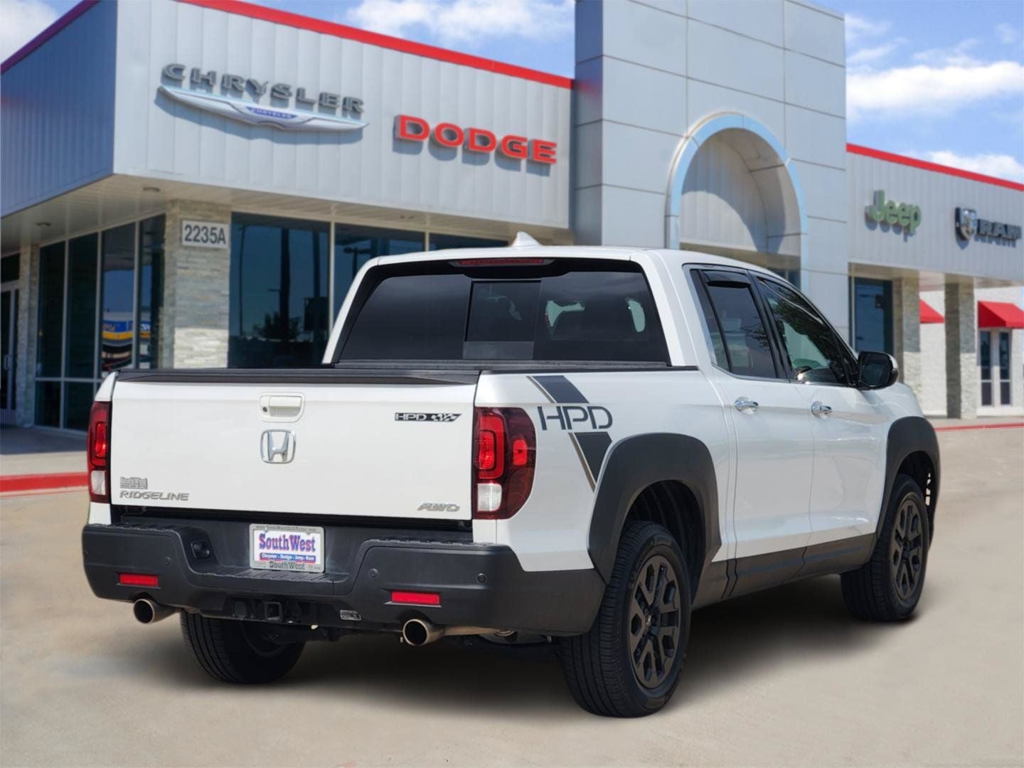 2022 Honda Ridgeline — detail view