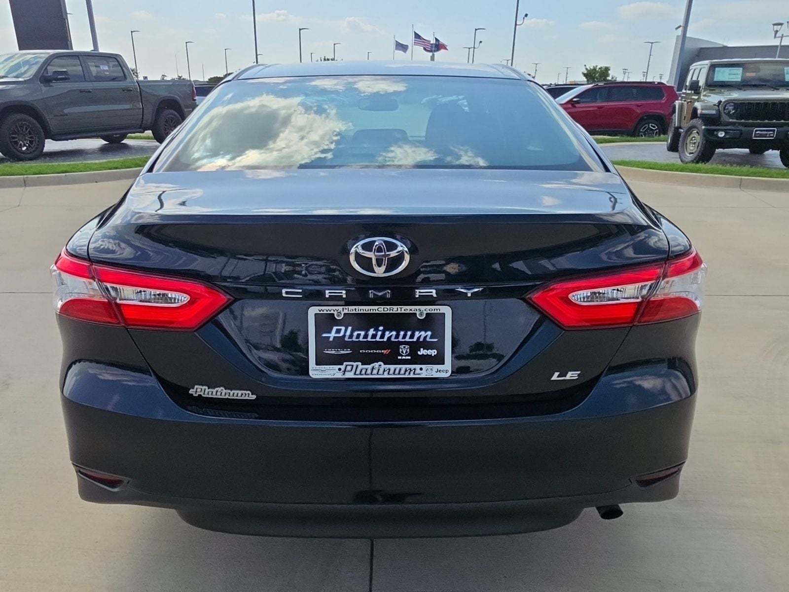 2018 Toyota Camry — interior view