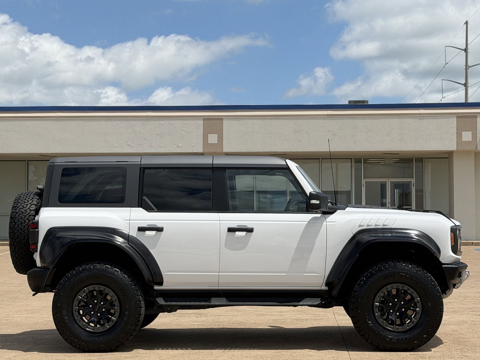 2023 Ford Bronco — rear three-quarter view