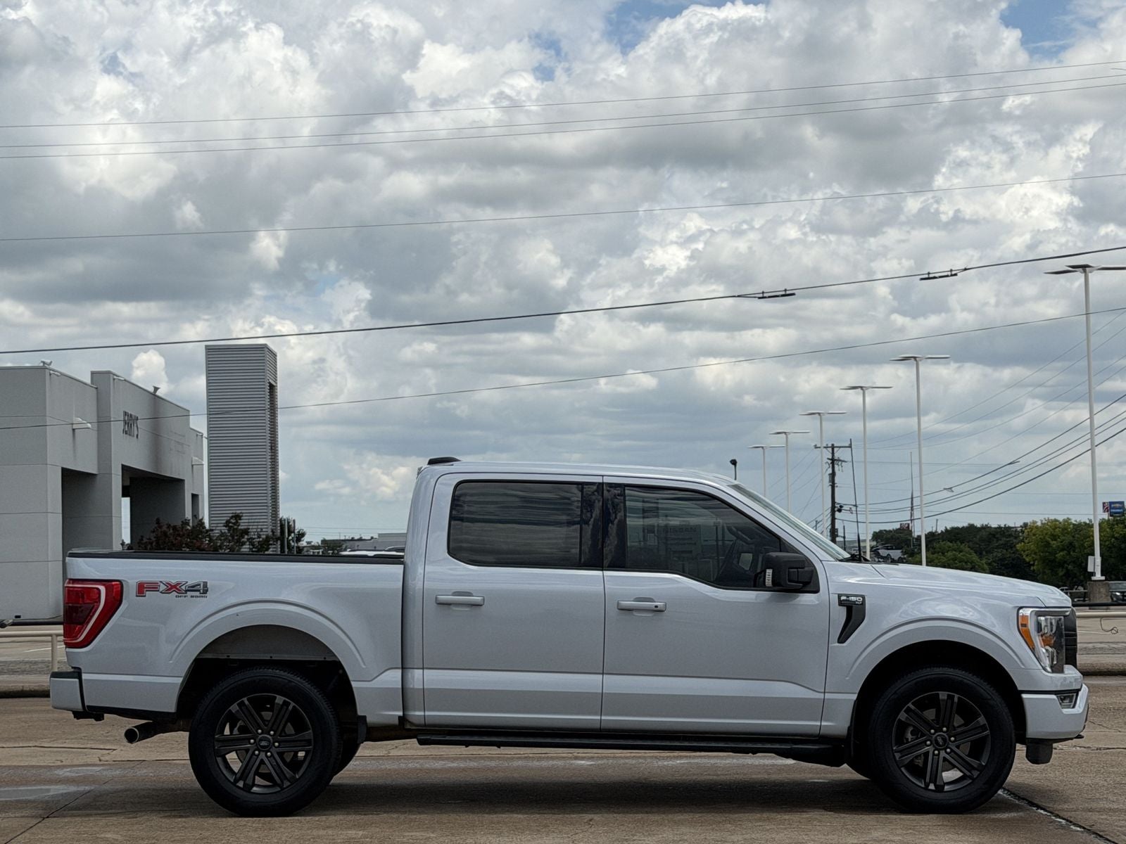 2022 Ford F-150 — rear three-quarter view