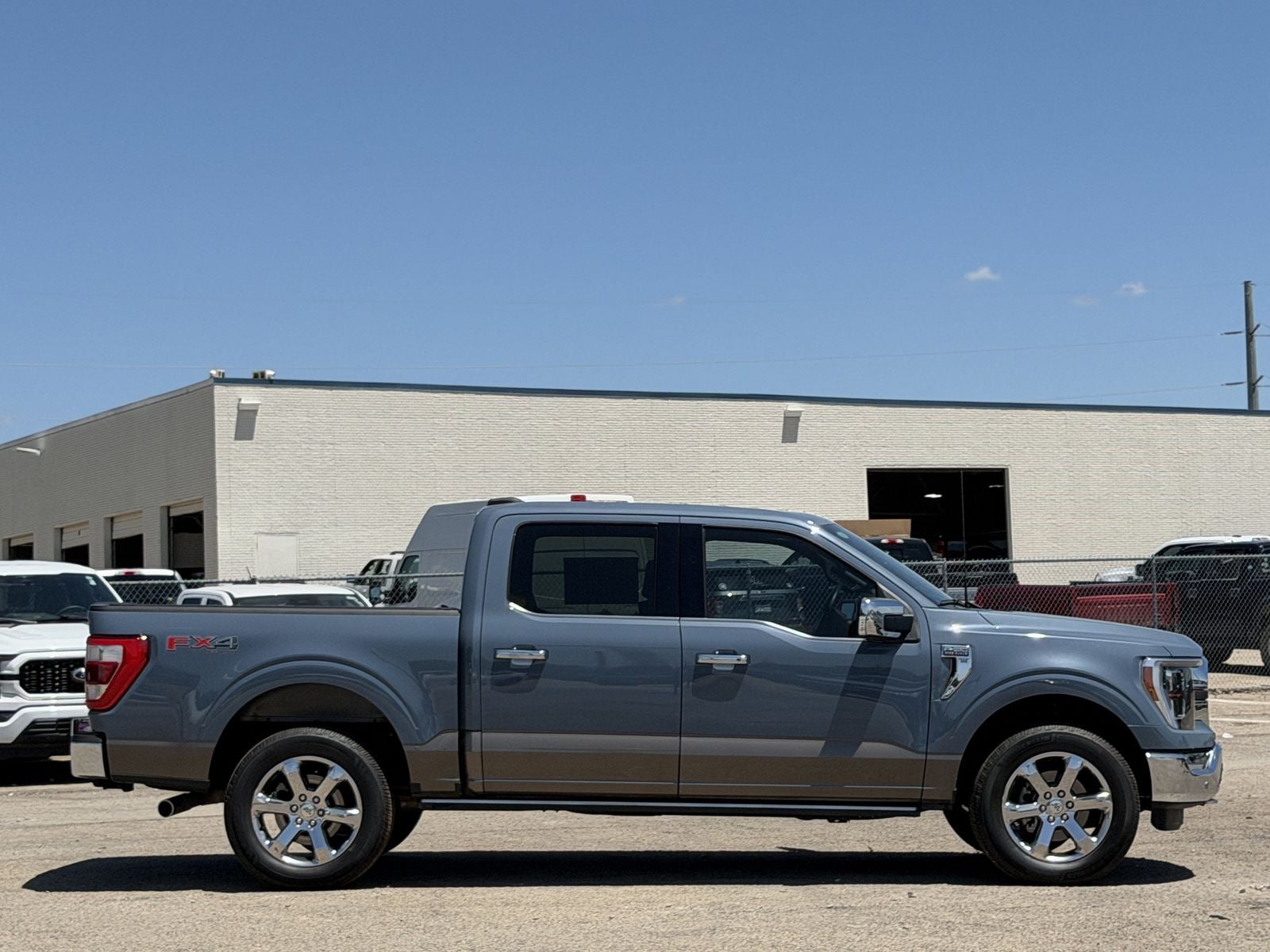 2023 Ford F-150 — rear three-quarter view