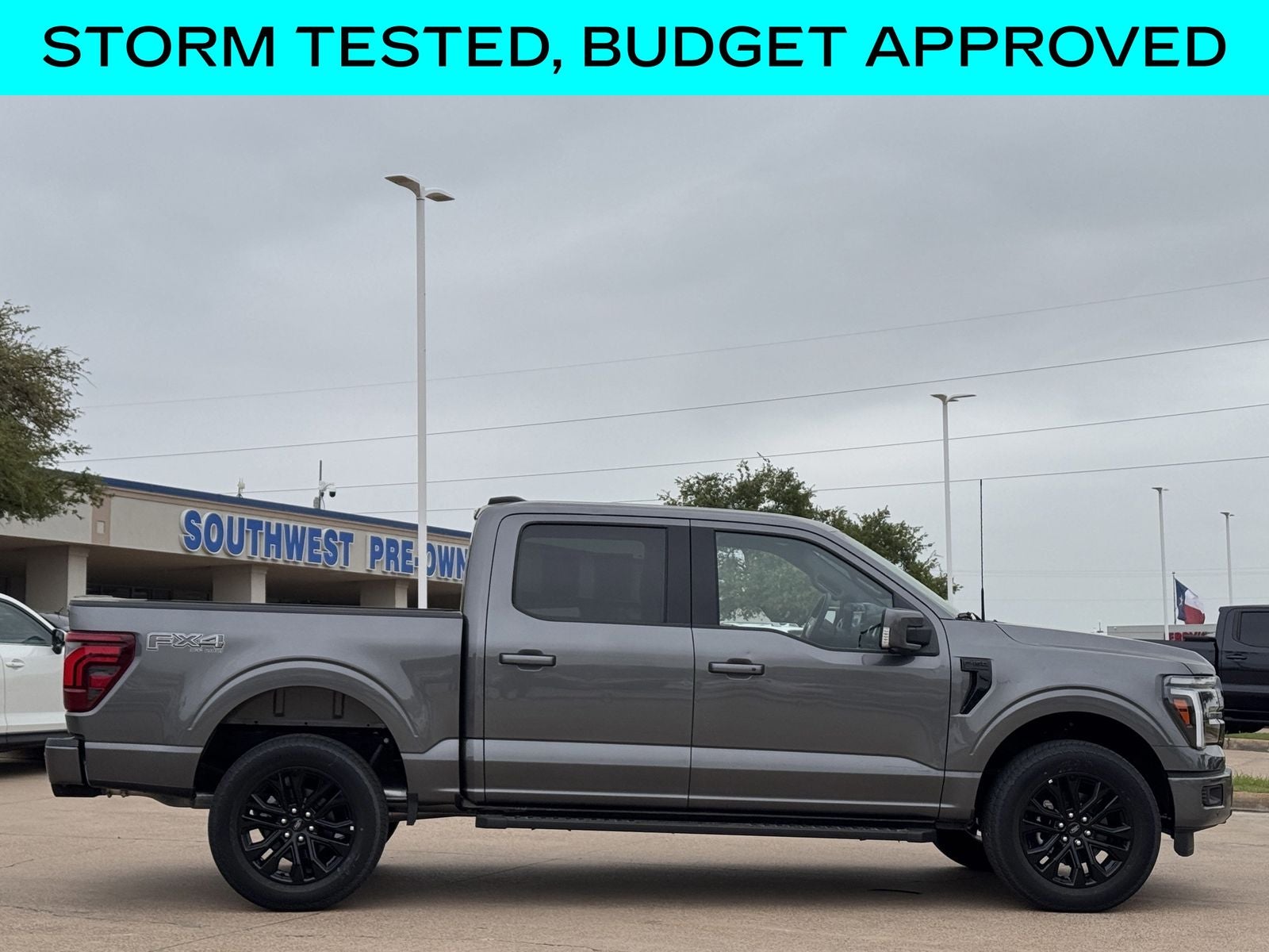 2025 Ford F-150 — rear three-quarter view
