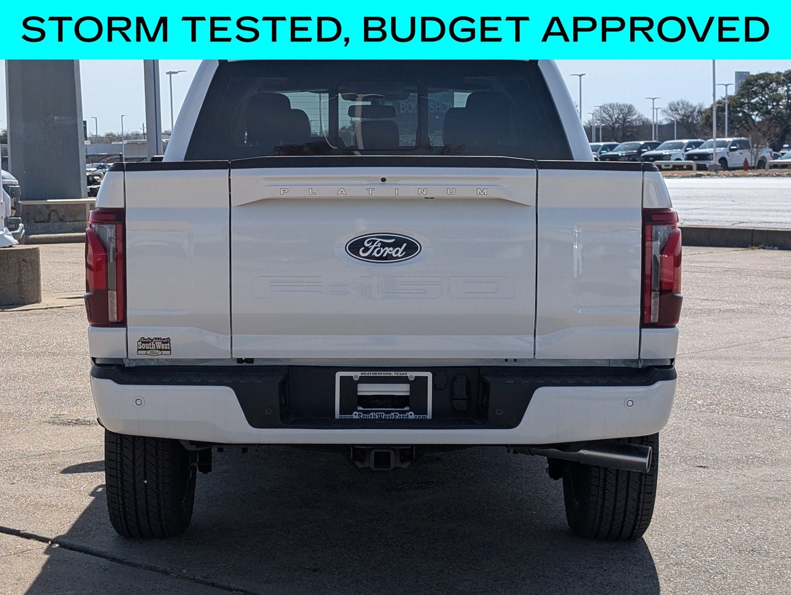 2025 Ford F-150 — interior view