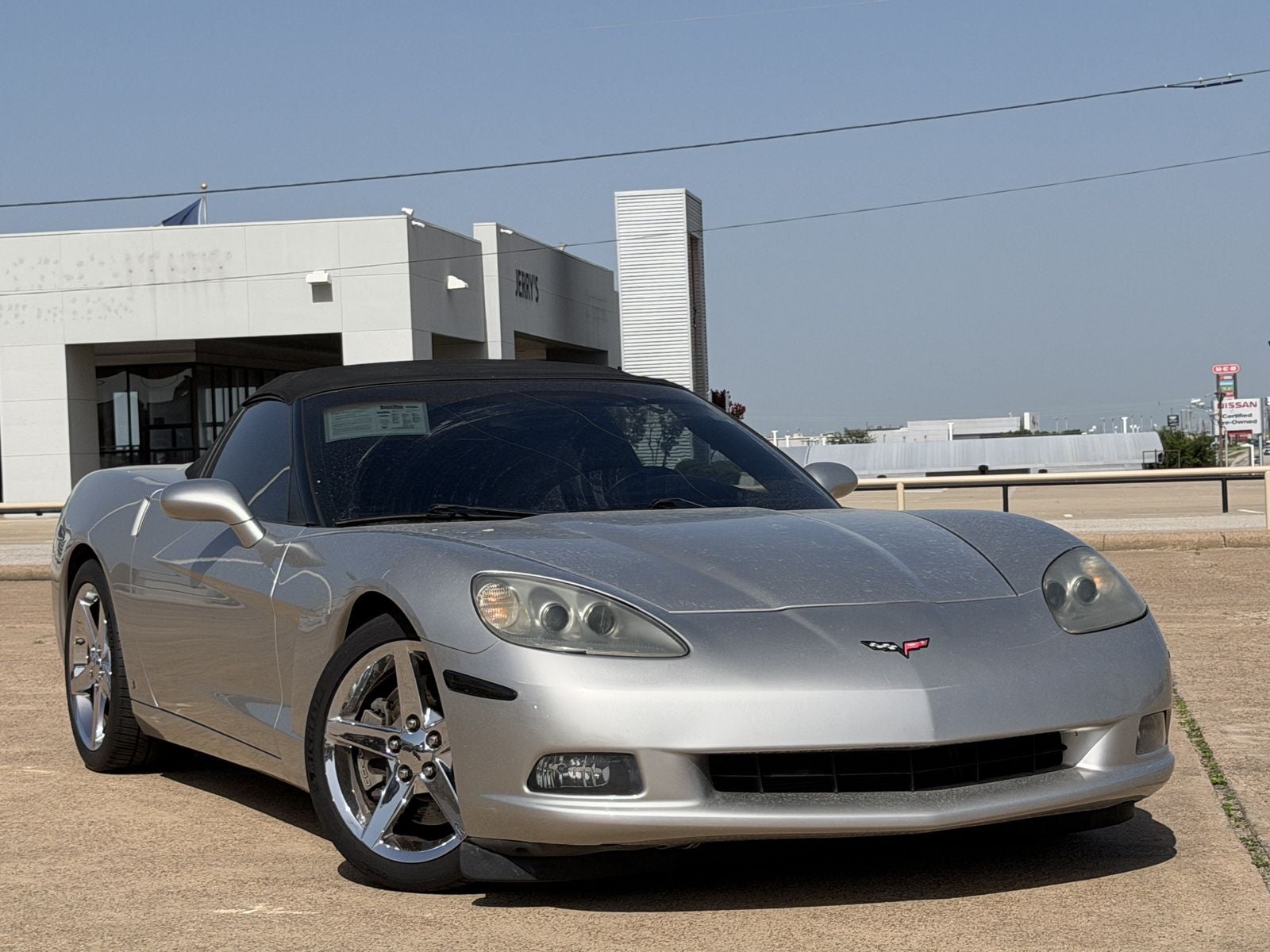 2008 Chevrolet Corvette — side profile view