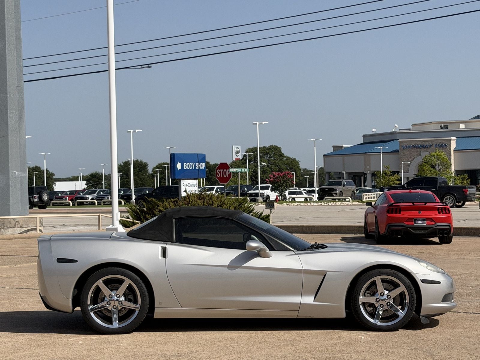 2008 Chevrolet Corvette — rear three-quarter view