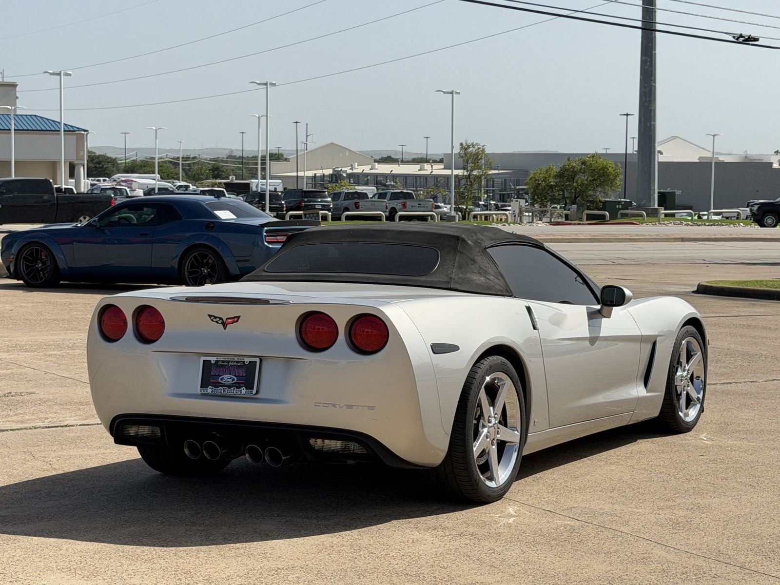 2008 Chevrolet Corvette — interior view