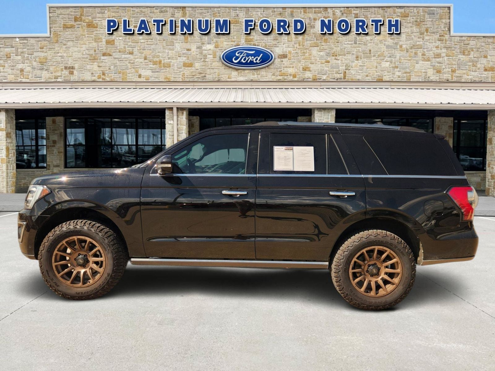 2021 Ford Expedition — rear three-quarter view