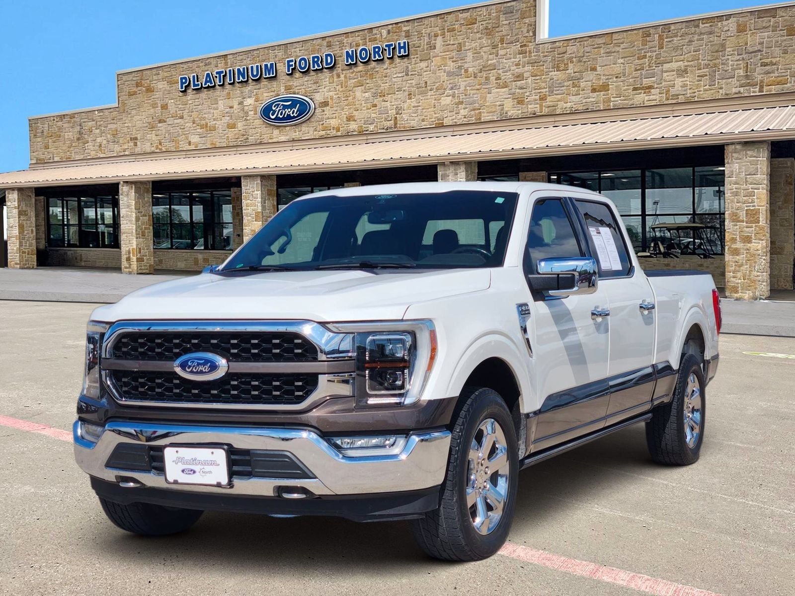2021 Ford F-150 — side profile view
