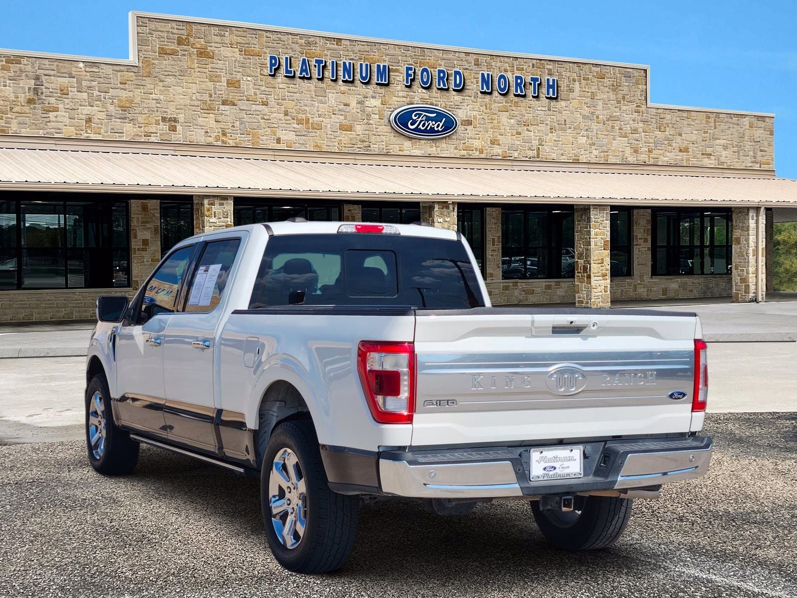 2021 Ford F-150 — interior view