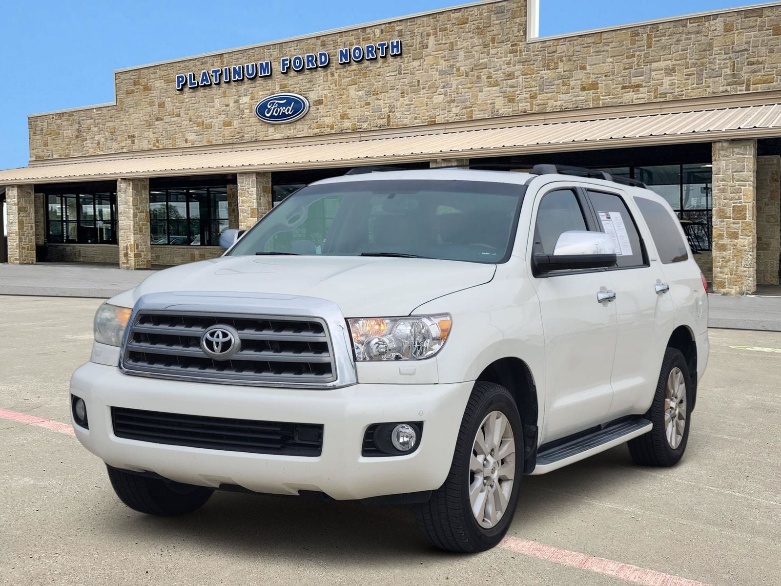 2016 Toyota Sequoia — side profile view