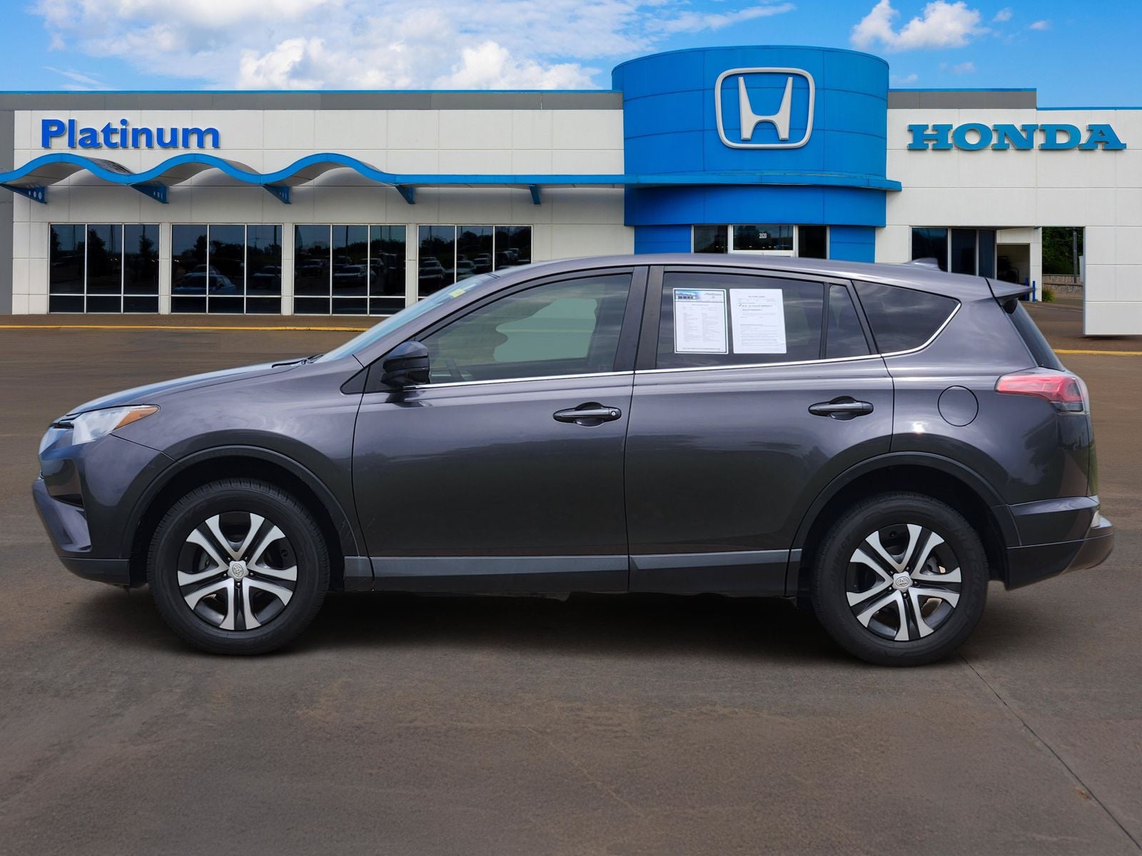 2018 Toyota RAV4 — rear three-quarter view