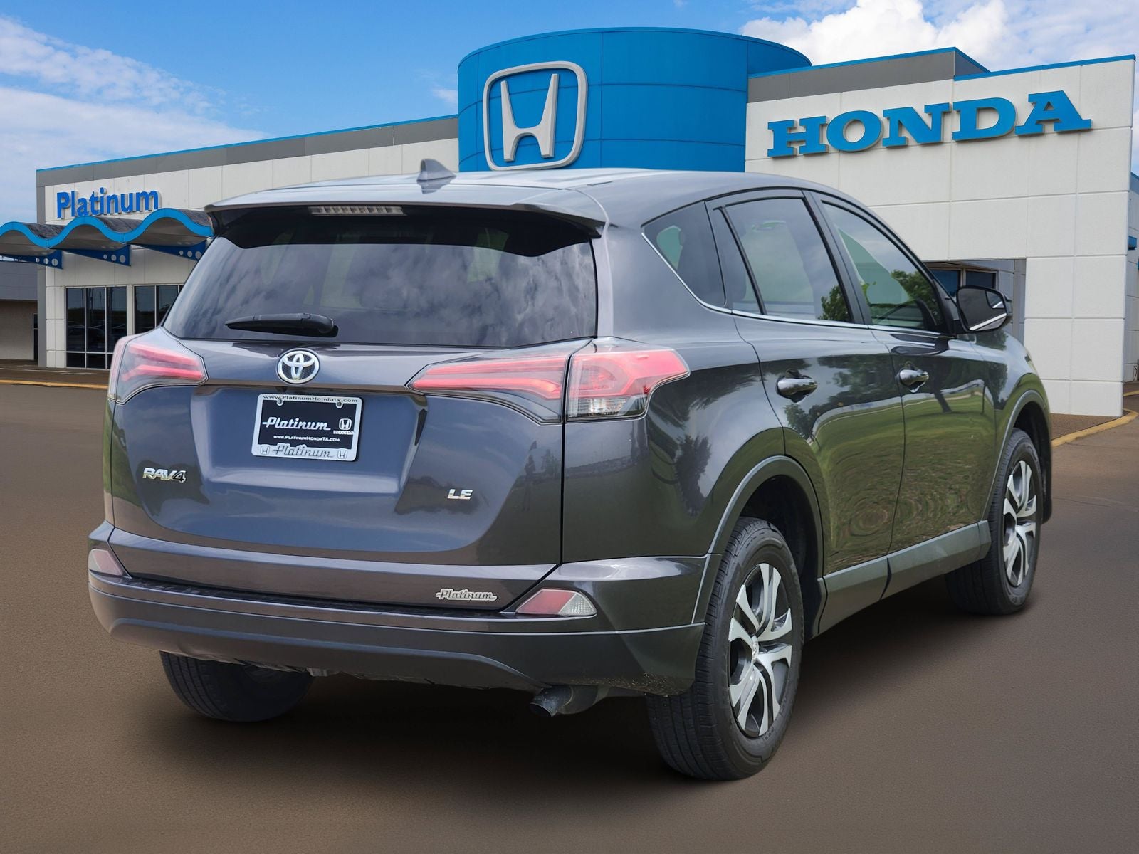 2018 Toyota RAV4 — interior view