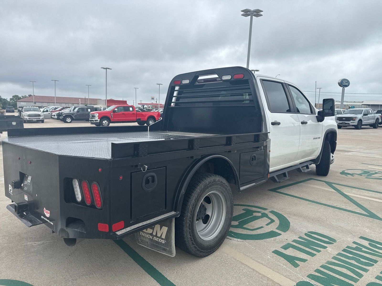 2020 Chevrolet Silverado 3500HD — rear three-quarter view
