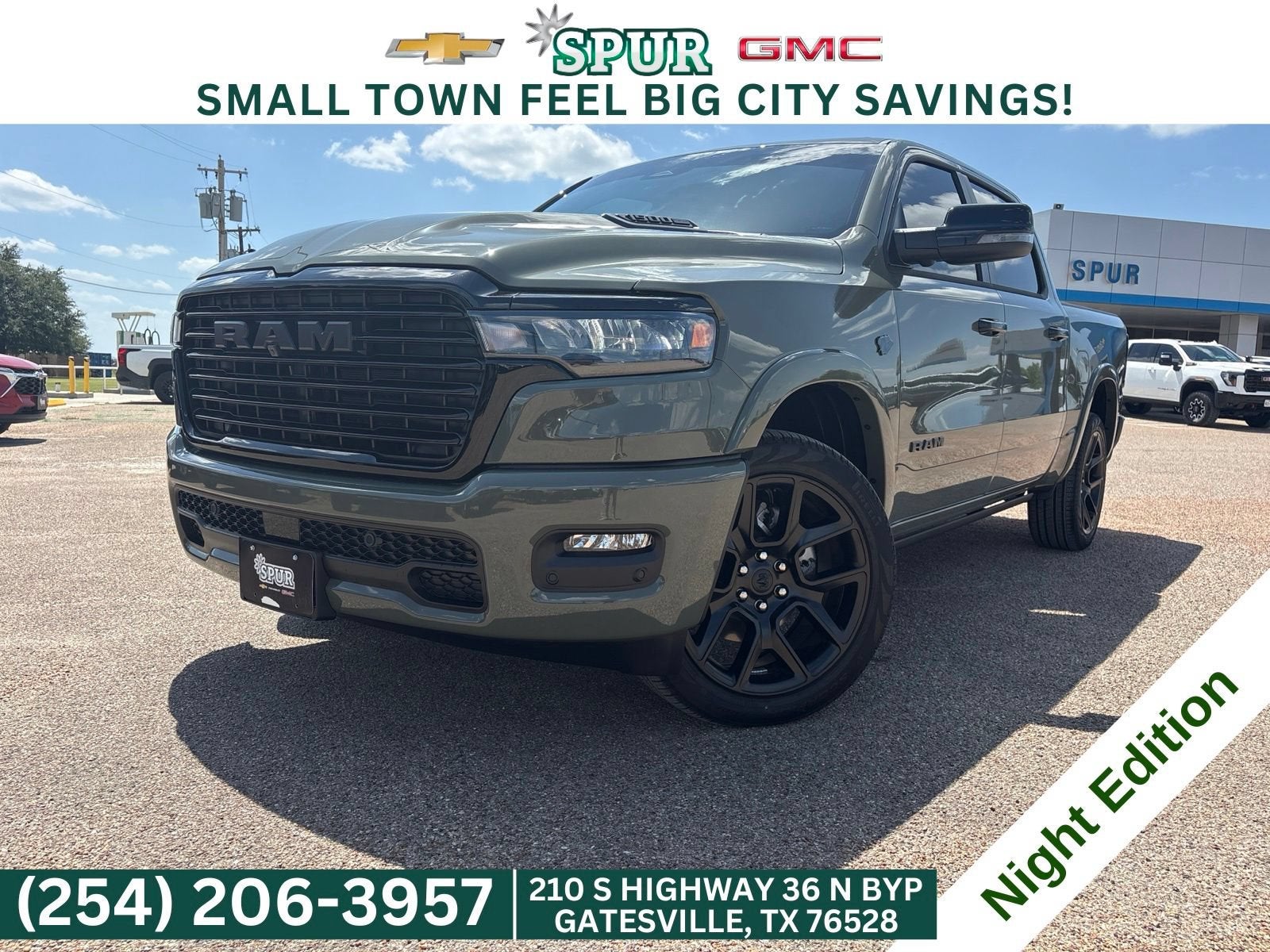 2026 RAM 1500 Laramie in Other — front three-quarter view