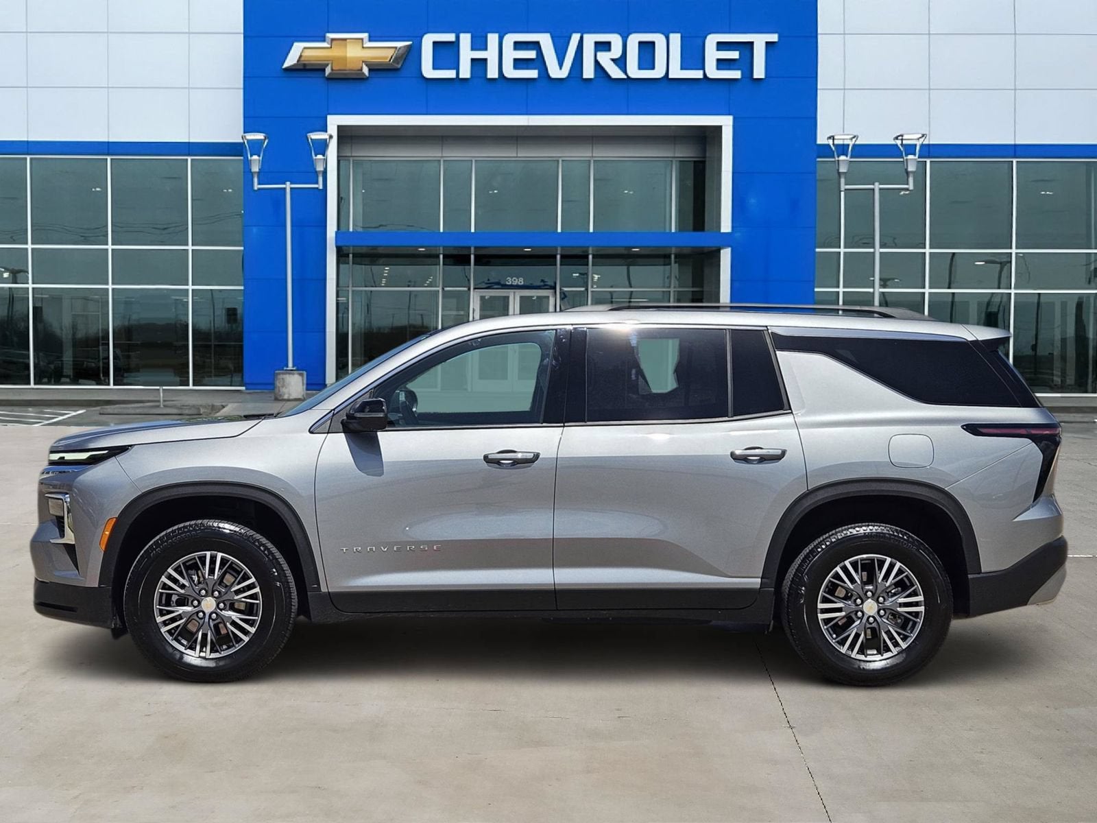 2026 Chevrolet Traverse — rear three-quarter view