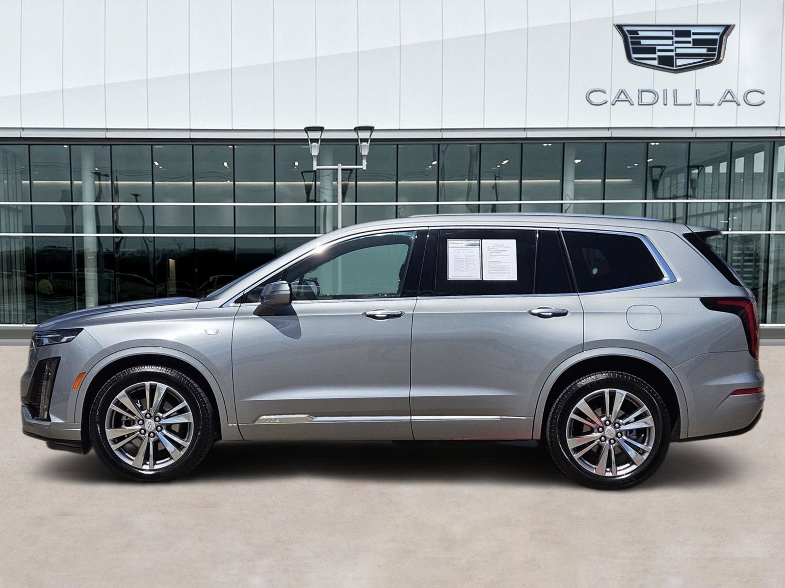 2025 Cadillac XT6 — rear three-quarter view
