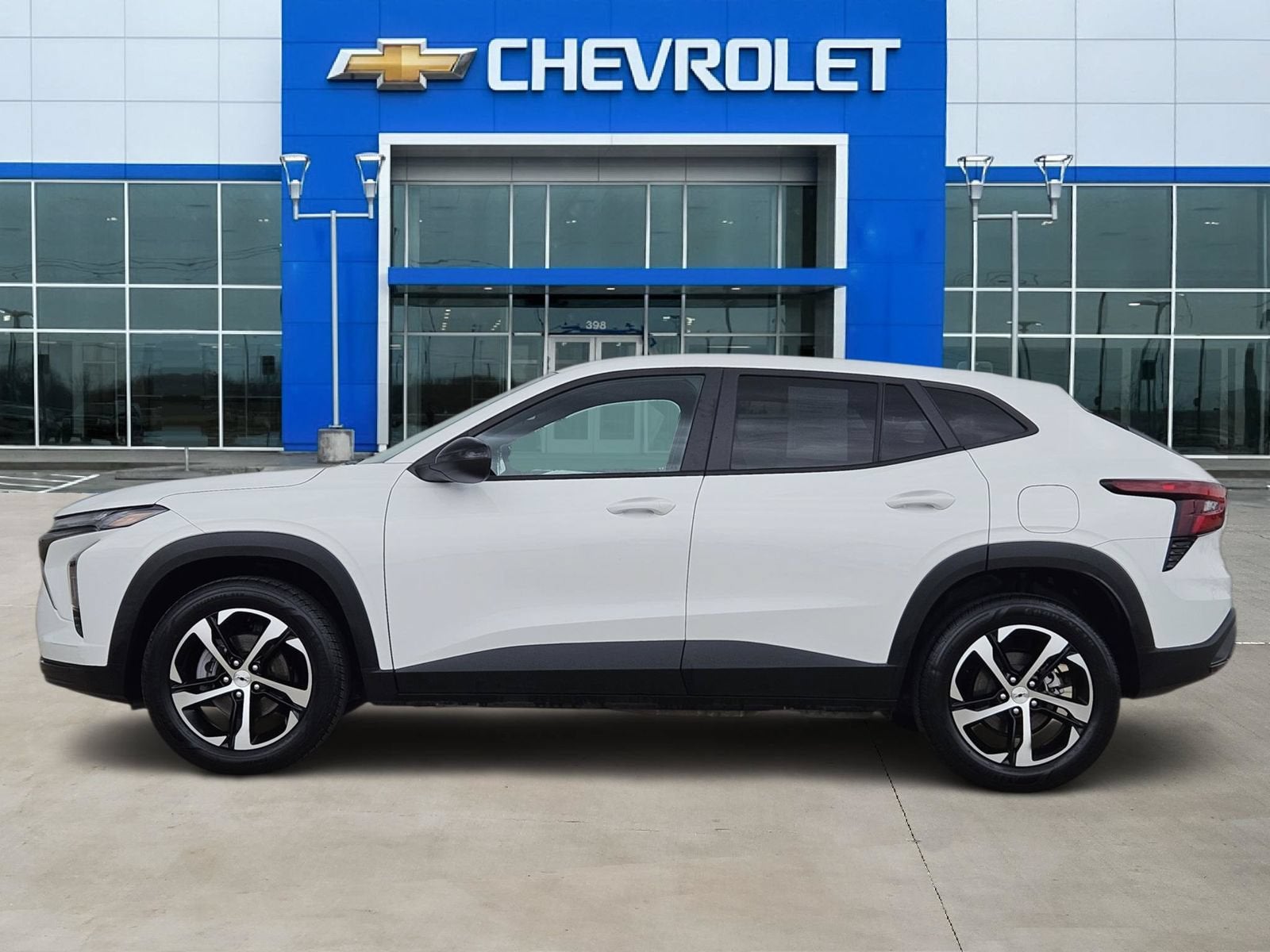 2024 Chevrolet Trax — rear three-quarter view