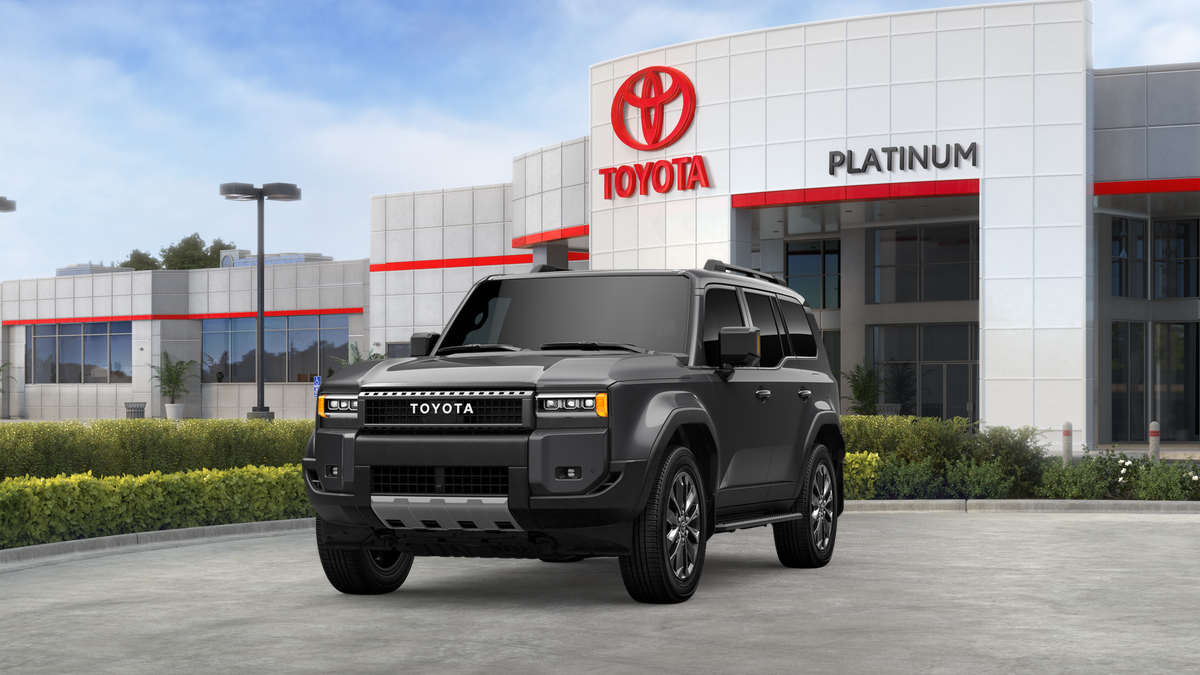 2027 Toyota Land Cruiser 4WD (Natl) in Underground — front three-quarter view