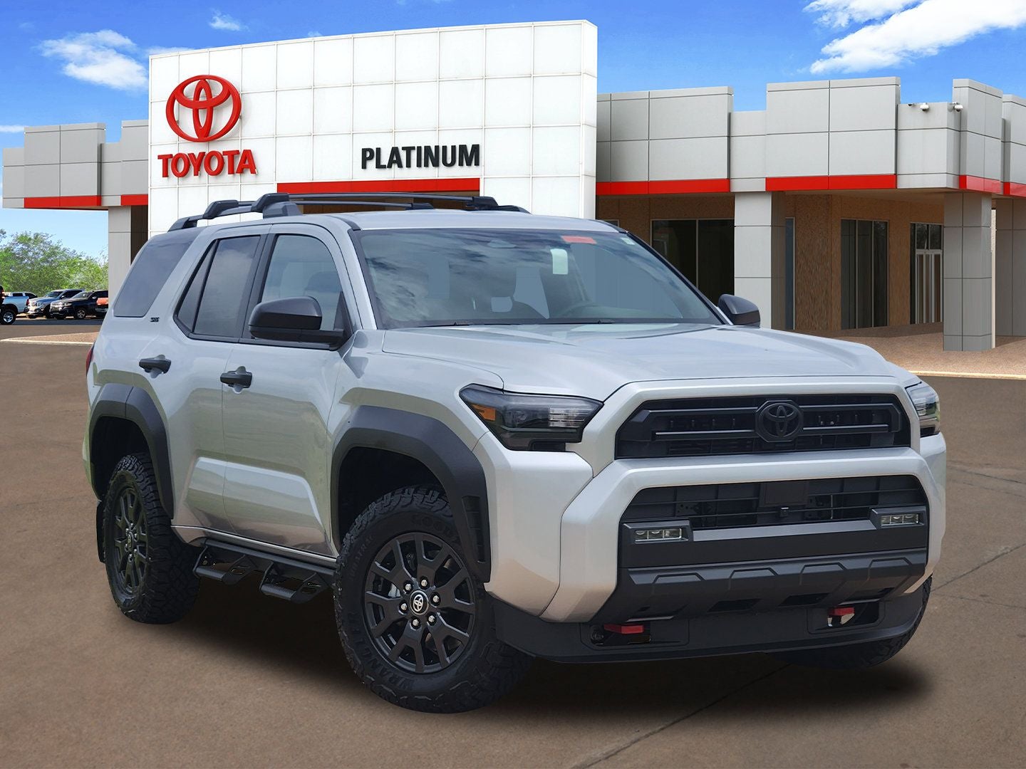 2026 Toyota 4Runner SR5 in Cutting Edge — front three-quarter view