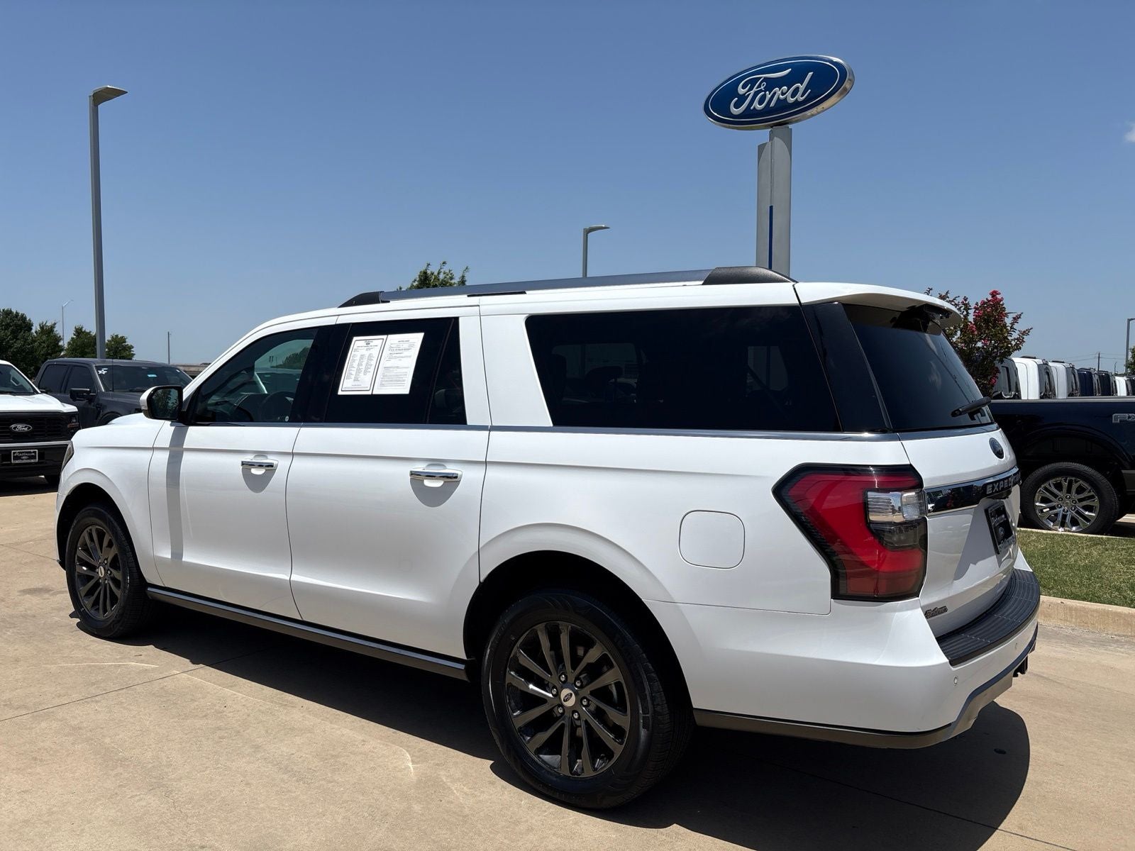 2020 Ford Expedition Max — rear three-quarter view