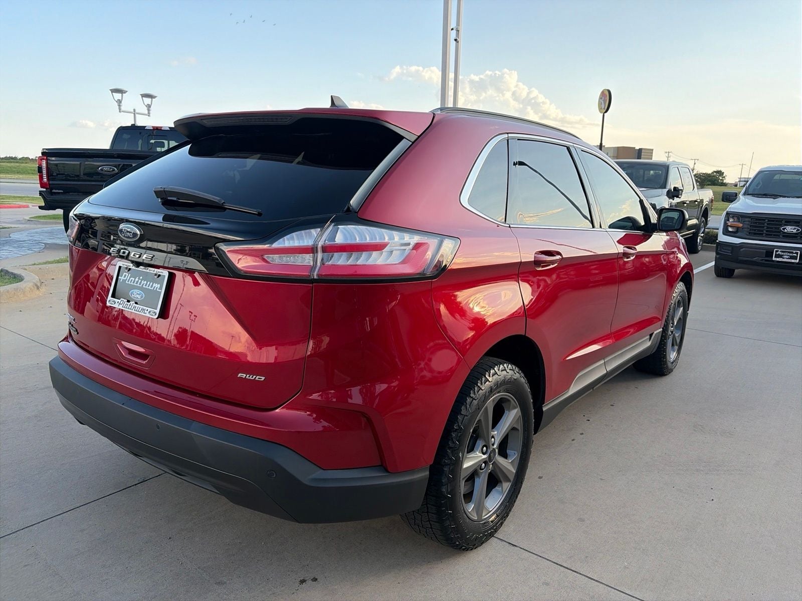2022 Ford Edge — interior view
