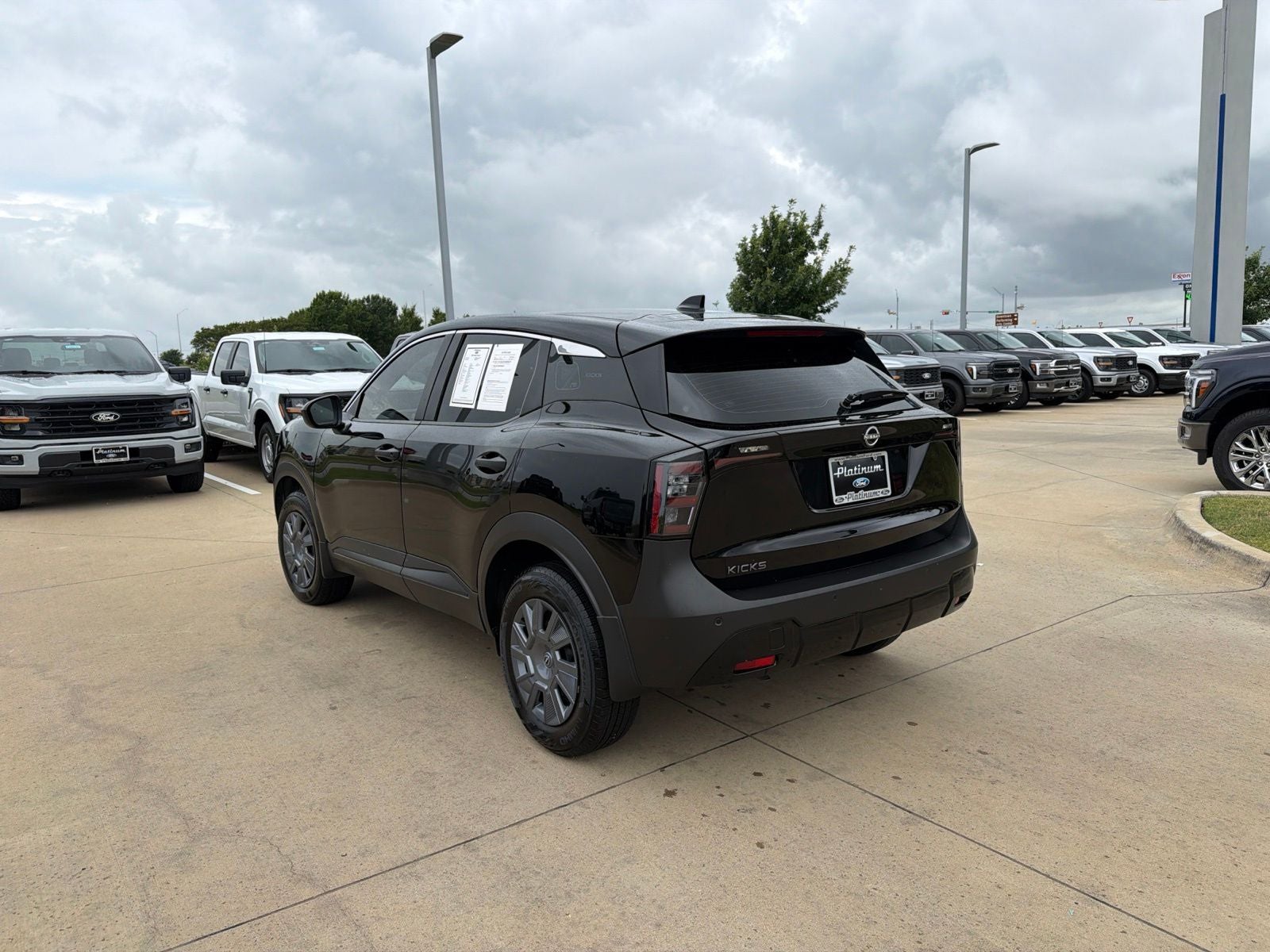 2025 Nissan Kicks — rear three-quarter view